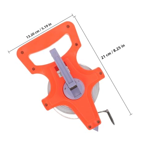 Cinta métrica abierta 20m con manivela para ingeniería miniatura 2