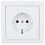 Socket with touch protection