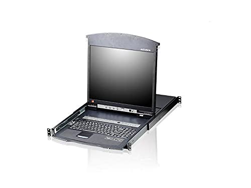 ATEN KL1516AN 16-Port LCD KVM Spanish Keyboard, KL1516AN-ES (Spanish Keyboard)