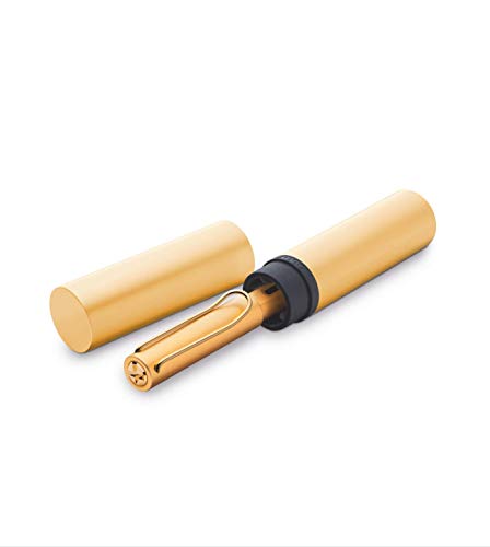 Image of LAMY Lx Medium Nib Fountain Pen with Converter Z28 and Matching Case Gold