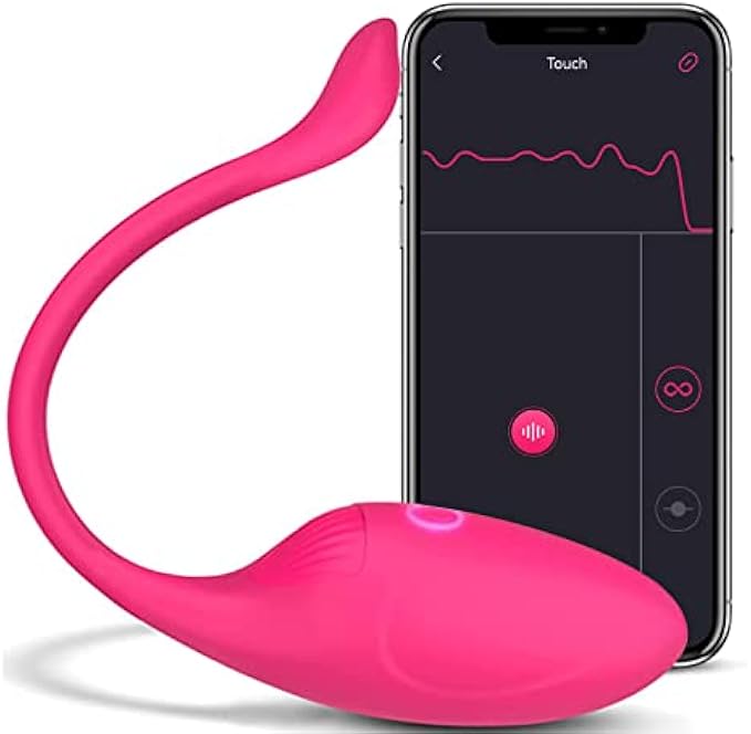APP Remote Control G-spot Vibrator, Pink Fun Long Distance Bluetooth Wearable Panty Couple Vibrator, Rechargerable Adult Sex Toys More Than 10 Vibrations for Women and Couple, Female Sex Toy for Women