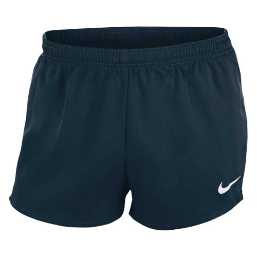 Nike NT0303-451 Mens Nike Stock Fast 2 Inch Short Shorts Hombre Navy Tamaño M