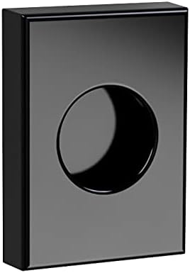 Feminine Hygiene Disposal Bag Dispenser with Refill Bags – Sanitary Napkin & Tampon Disposal System for Restrooms, Midnight Black