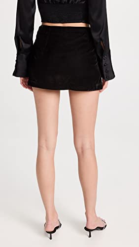 Free People Annalise Velvet Mini Black 103
