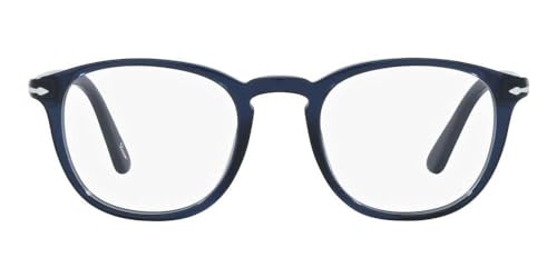 Image of Persol PO3143V Prescription Eyewear Frames, Transparent Blue /Demo Lens, 49 mm