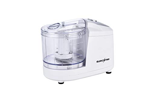EUROSTAR EC502W 1.5-Cup One Touch Electric Mini Food Chopper, White