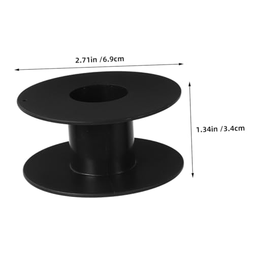 GLEAVI 6 piezas Organizador de Cable Extensión con Bobina de Almacenamiento de Plástico para Cables bajo Escritorio miniatura 2