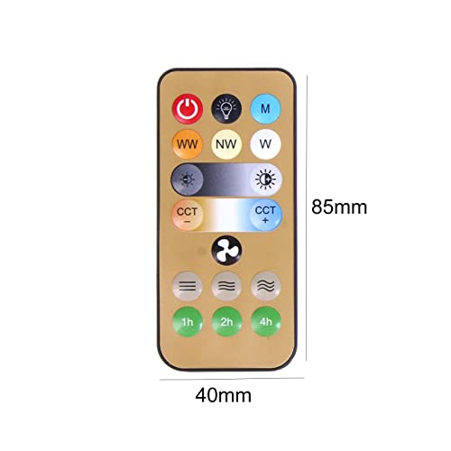 Control remoto para ventilador de techo Marca LINLIJIA (2)