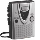 SONTCM400DV - Sony TCM 400DV Handheld Standard Cassette Recorder w/Clear Voice Sound System
