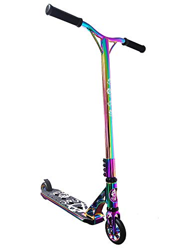 1080 Neo Twenty-One Push Kick Stunt Scooter - Neo Chrome Jet Fuel