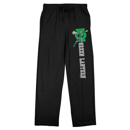 Green Lantern Men's Black Sleep Pants