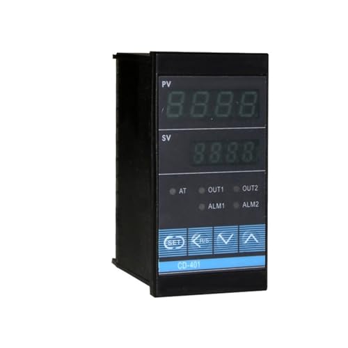 Controlador de temperatura PID RKC CD401 con salida rele SSR 2