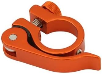 Alta Abrazadera de aleación para tija de asiento, diámetro exterior de 1.000 in, liberación rápida, varios colores.