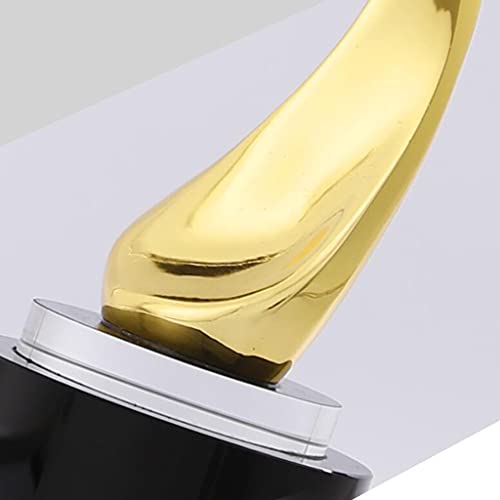 Trofeeën Aangepaste Vergulde Danskristalmedailles Op Maat Gemaakte Souvenirs Voor Vieringen Trofeeën Voor Belettering Van Hars (Color : Gold, Size : 27 * 9cm) - Image 6