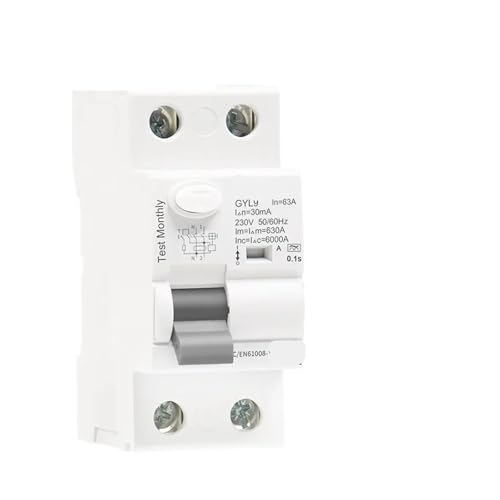 Evita descargas eléctricas con el diferencial tipo A 4P 63A RCD de alta sensibilidad