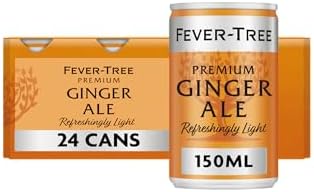 Fever-Tree Refreshingly Light Ginger Ale 24x150ml