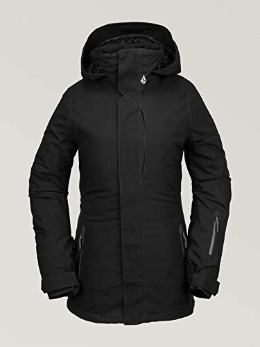 Volcom Women's 3D Stretch Gore-tex Snow Jacket, Black, Small