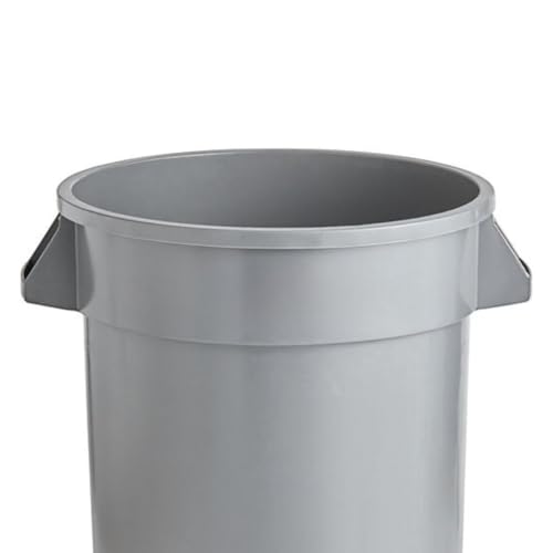Caneca de basura redonda TrueCraftware 20 galones gris miniatura 4