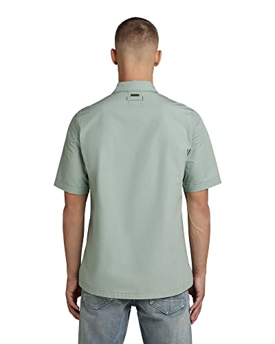 G-STAR RAW Men's Hawaii Commando Shirt, Blu