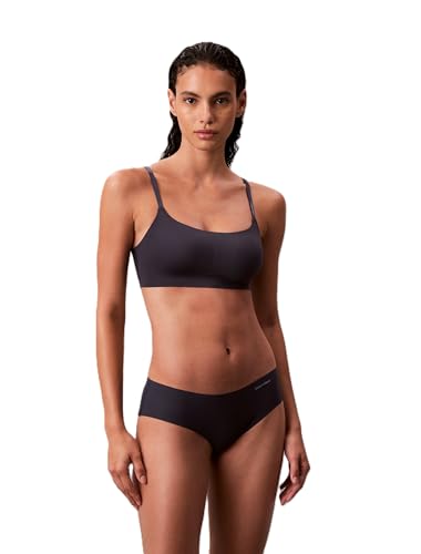 Image of Calvin Klein Women's Invisibles Comfort Seamless Adjustable Skinny Strap Bralette Bra