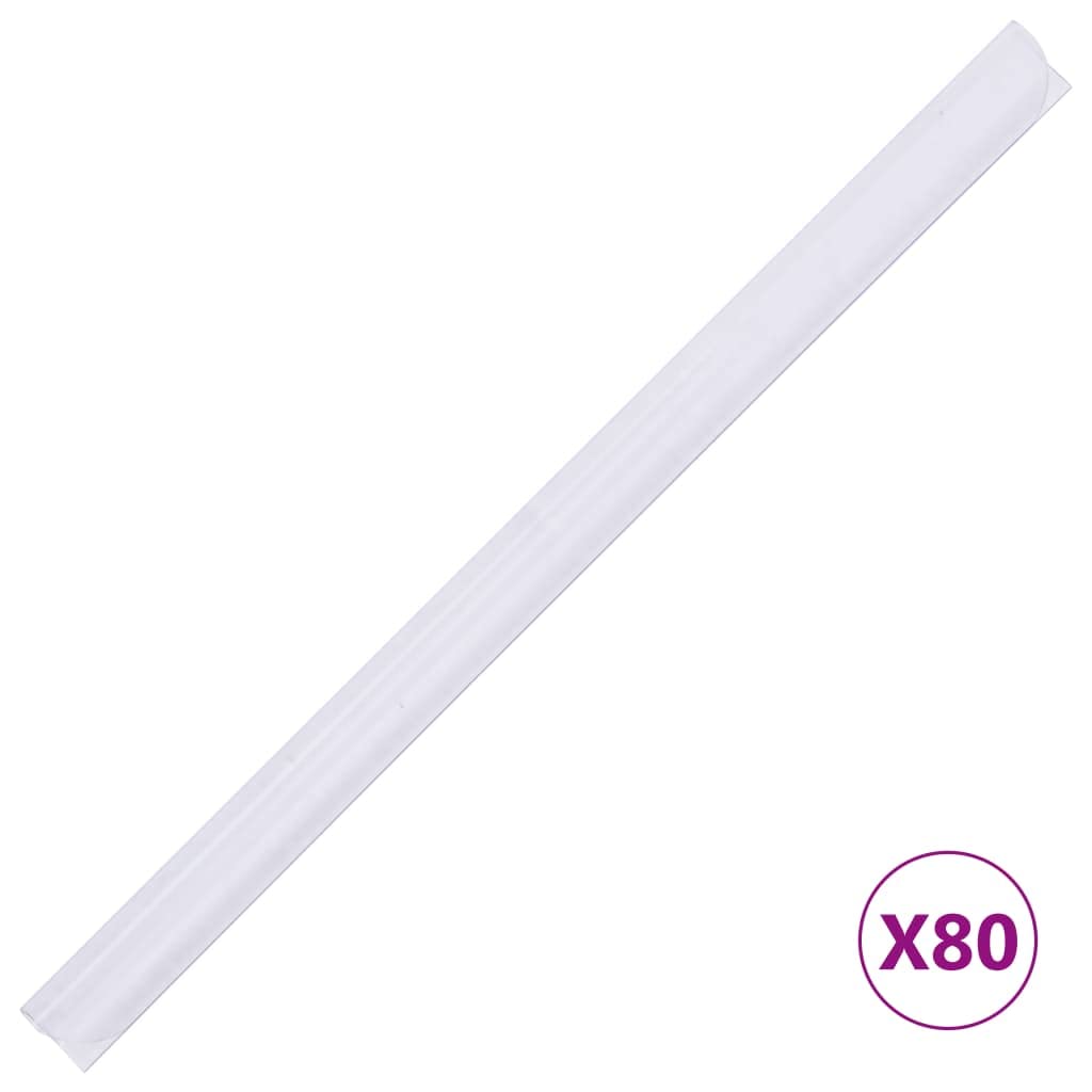 Recinzione frangivento in PVC crema 35x0,19 m con 80 clip, pannello barriera privacy resistente ai raggi UV per giardino esterno cortile balcone terrazzo prato