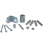 Windhager Klemmhaken, Laufhakenstopper zur Fixierung von Sonnensegel, Sonnensegel Stopper, Sonnensegelfixierung, 6 Stück, weiß, 10704 Garten