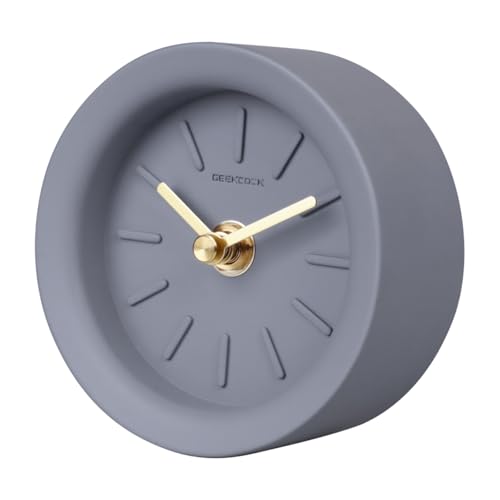 Minimalist Silent Analog Desk Clock