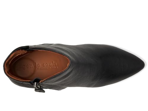 Gentle Souls by Kenneth Cole Women's Women's Danbury Fashion Boot, Black Leather, 112