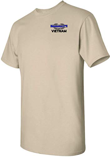 U.S. Army Vietnam Combat Infantry Badge(CIB) T-Shirt Tan