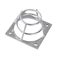 Windhager Nesträuberschutz für Nistkästen, sicherer Fluglochschutz, Spechtschutz, Zubehör für Nistkasten, 7 x 7 x 4cm