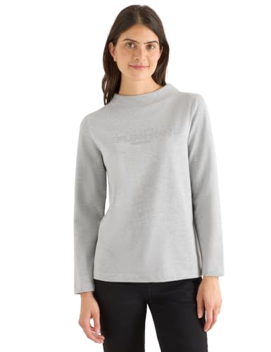 T-shirt Cecil avec motif pailleté brillant haut femme à manches courtes doux