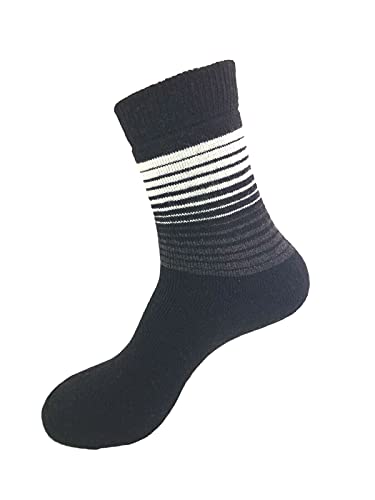 NY GOLDEN FASHION 4 Pairs Men Winter Warm Thermal Crew Thick Lamb Wool Socks Casual Ankle Socks3