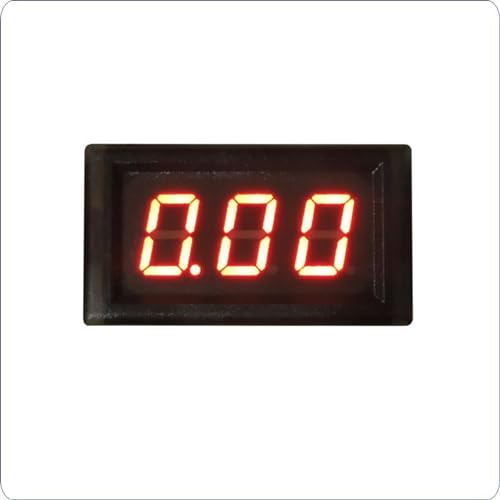 28C DC 0-200A 300A 500A LED デジタル電流計 CTキット付き ミニアンペアメーター アンペアメーター アンプ パネルメーター 電流インジケーター(カラー:グリーン、サイズ:DC200A)