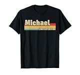 Michael Gift Name Personalized Birthday Funny Christmas T-Shirt