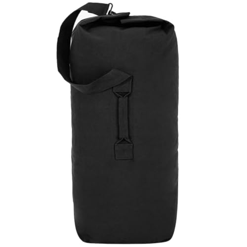 Pratico, leggero e conveniente tela esercito kit bag. Ampio comparto principale si adatta a tutte le esigenze di archiviazione