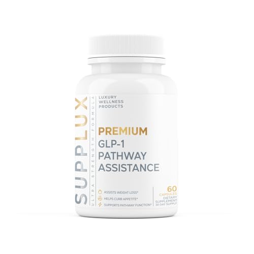 GLP-1 Pathway Assistance - Weight Loss Pills for Women & Fat Burner for Men + Appetite Suppressant w/ 5 Ingredients | Diet Supplement Pills | 3rd Party Tested Supplement - 60 Capsules for Adults