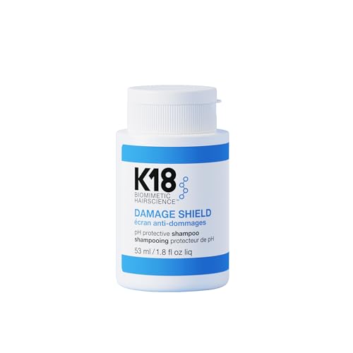 K18 Damage Shield Protective Shampoo, Reduces Frizziness & Tangles, Maintains