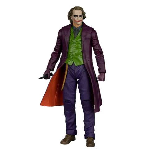 McFarlane Toys- DC Multiverse The Joker (The Dark Knight) 7in Action Figure (Deluxe Theatrical Edition)