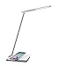 Price comparison product image Elinkume 48 LED Desk Lamp with Wireless Charger and USB Charging Port 5W Eye-Care Table Lamp 800LM LED Desk Light with 5-Level Dimmer Touch,4 Lighting Mode
