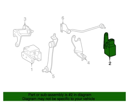 Okay Motor Suspension Height Level Sensor For C230 Cl550 Clk500 E320 Gl450 Ml350 S430 Cl65 Amg 010-542-77-17 #TOP6