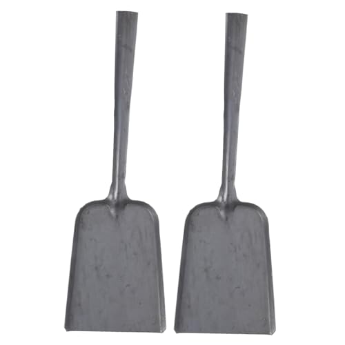 DECHOUS 2 Pezzi Paletta Per Cenere Resistente e Pratica Per Cucina, Per Cenere Di Carbone, Leggera Ed Ergonomica