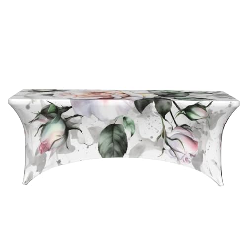 Nappe de fête extensible blanche lavable infroissable