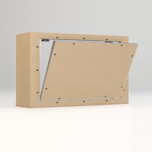 Sistema para persianas y cajones con puerta y contrapasero de placa Aquaboard (200 x 30 cm)