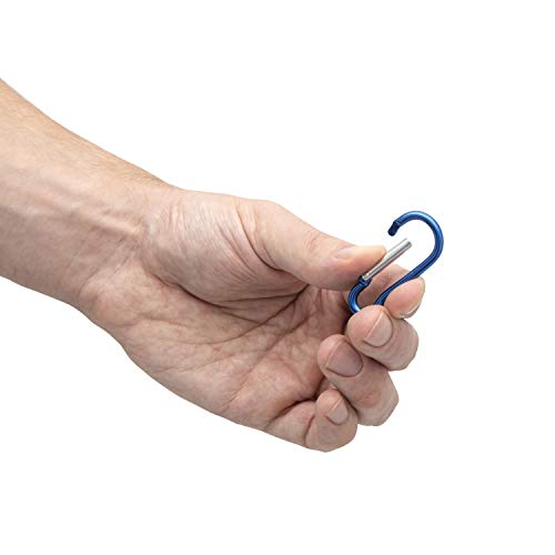 Truck Toolbox Mounting Kit - Strong Aluminum Pickup Crossover Tool Box Tie Downs J Hook - Heavy Duty 4 Pack No Drill Universal Easy Mounting Kit With Carabiner Key Chain Included - Ashtakol #TOP7