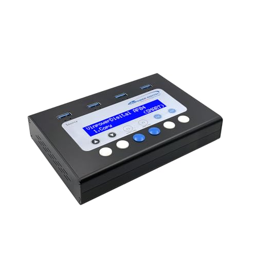Vinpower Flash Memory USB Duplicator: 1 to 3 Standalone Pen Drive Eraser Cloner Copier