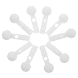 COSMEVIVI Kit Ricambi Ombrelloni Perline di Coda in Plastica Bianco 10 Pezzi per Riparazione e Protezione Ombrelli e Adulti