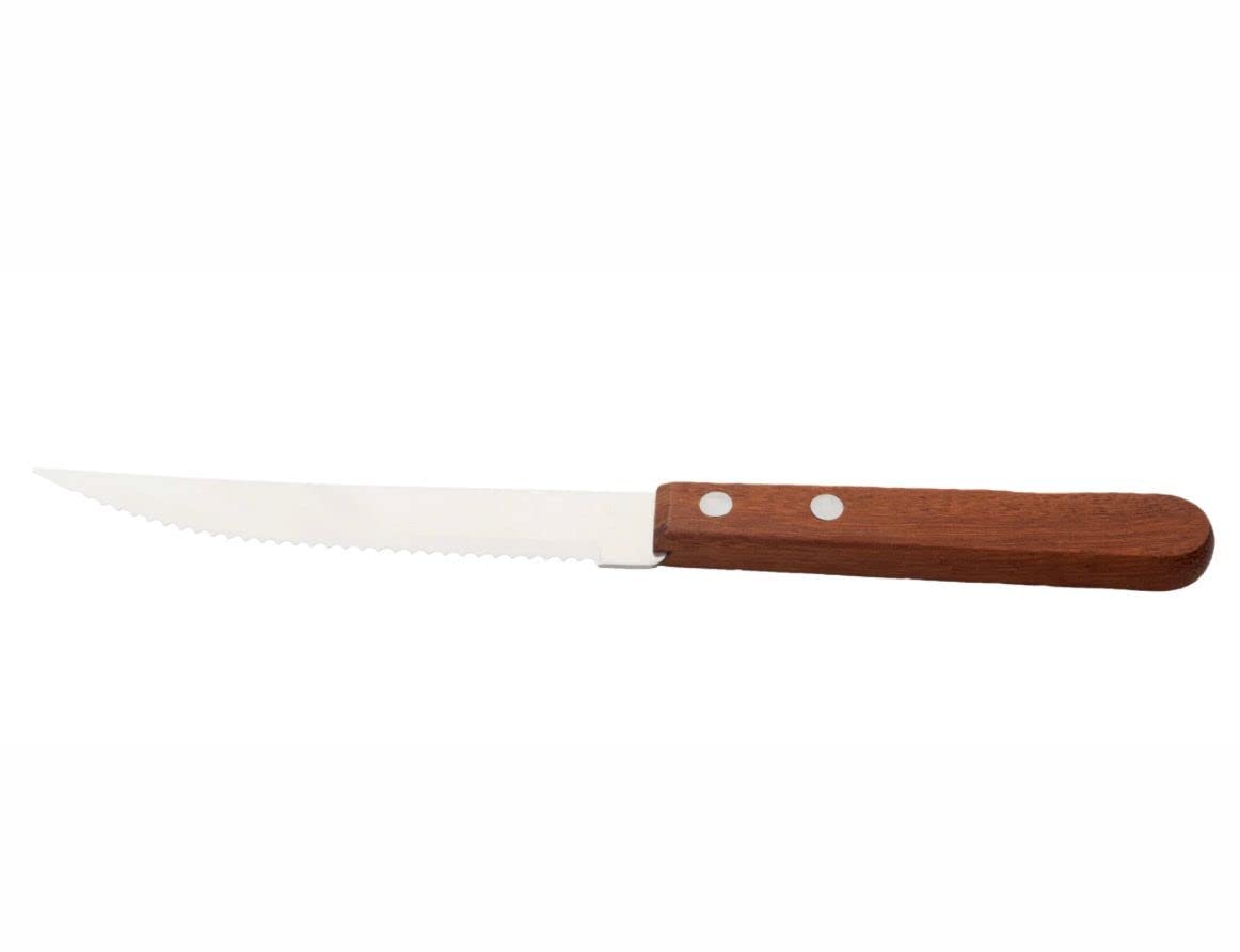 Chokshi Empressa Wooden Vegetable/Steak Knife (AISI 402J2) (Serrated)