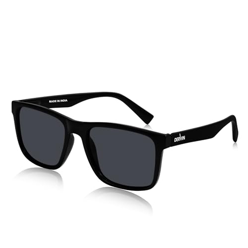 Image of Dervin UV Protected Polarized Square Sunglasses for Men and Women