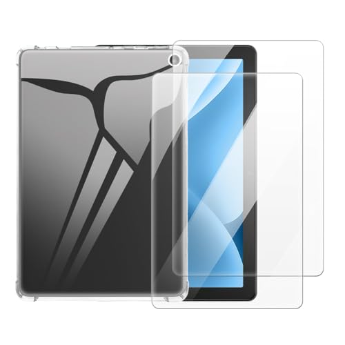 Housse Fire HD 10 2023 transparente idéale pour la cuisine et les voyages
