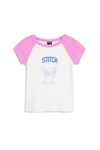 Desigual TS_Stitch 1000 Blanc avec broderies originales taille 11/12